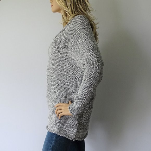 Free People Bright Lights V-Neck Sweater NWT - Picture 2 of 3